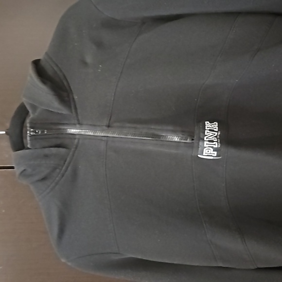 PINK black quarter zip hoodie - Picture 7 of 7